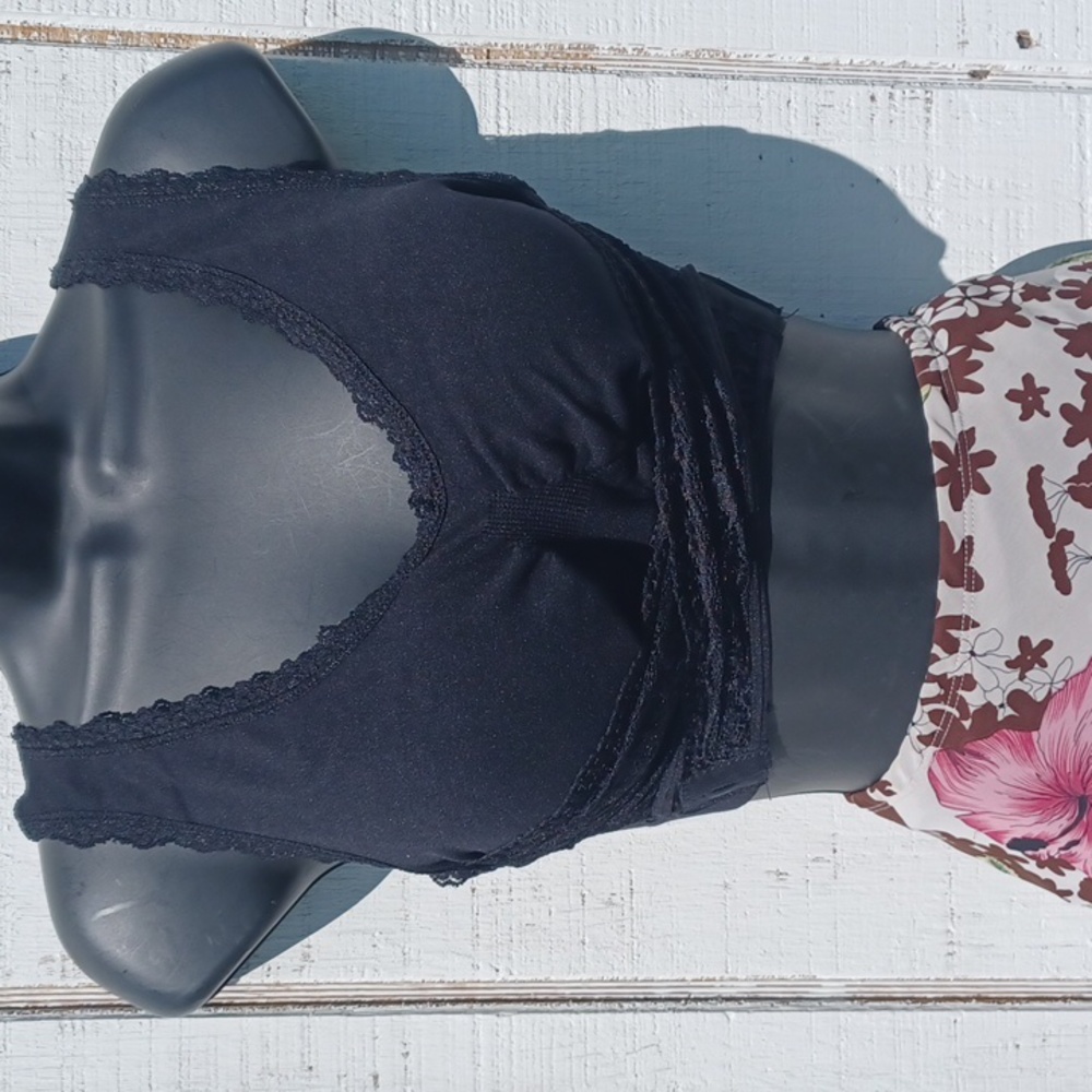 New In Bag Black Wrap Around Bra
